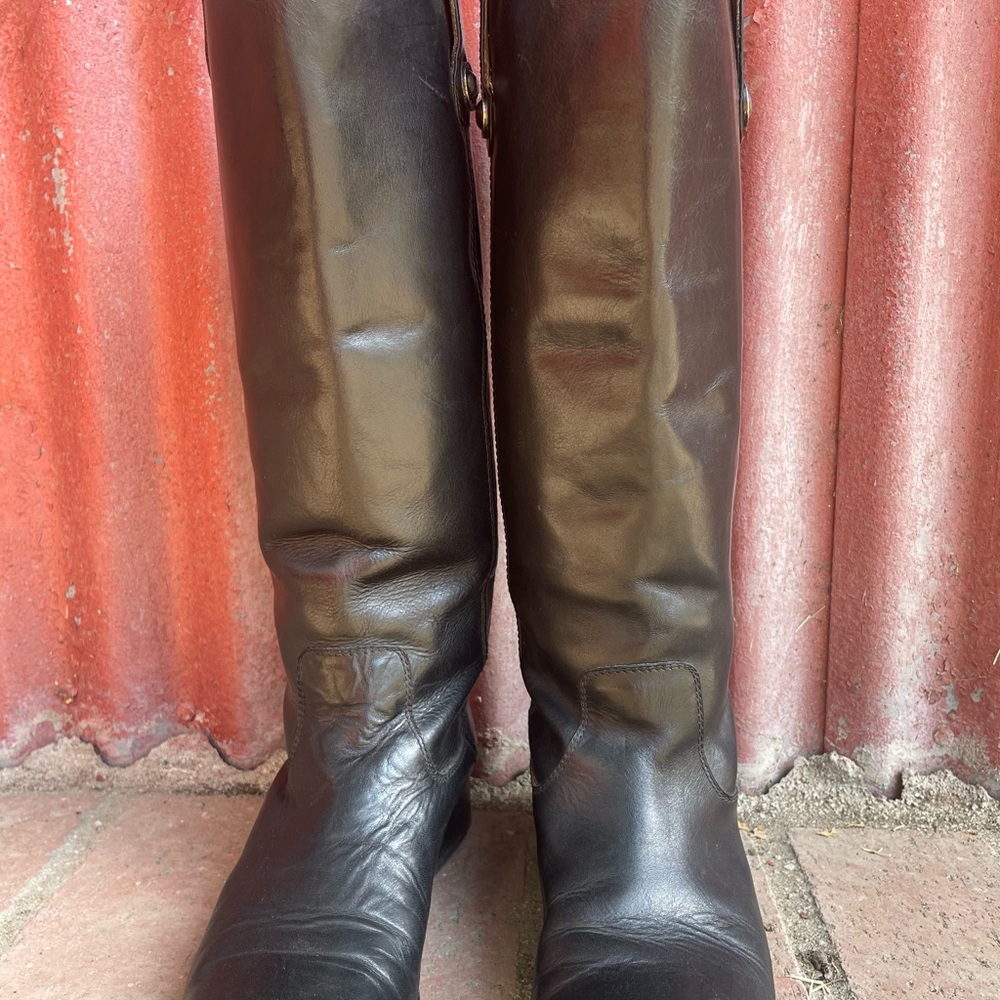 Frye Melissa Button Riding Boot Size 6 - Picture 5 of 7